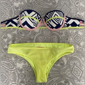 Victoria’s Secret bathing suit set.